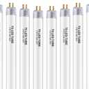 8 Pack 12 Inch F8T5/CW LED Replacement Bulbs, 4100K Cool White, T5 LED 5 Watts Replace Bulb with LED, Replacement Tube for Counter and Cabinet Fixture