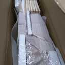 Mellow Naturalista Classic - 12 Inch Solid Wood Platform Bed with Wooden Slats, No Box Spring Needed, Easy Assembly, Queen, Pine