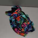 Aqua Eve One Piece Bathing Suit for Women Tummy Control Swimsuit Slimming Vintage Swimwear (Large, Colorful Floral)