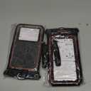 UNBREAKcable Floating Waterproof Phone Pouch 2 Pack, IPX8 Waterproof Phone Case Dry Bag Kayak/Beach/Cruise Travel Essentials, Water Proof Pouch for iPhone 17 16 15 Pro Max, Samsung S25 Ultra S24-7" (7.0 inch)