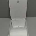 deweisn Folding Lighted Makeup Mirror with 72 LEDs 3 Colors Light Modes USB Rechargable 1800mA Batteries Portable Ultra Thin Compact Vanity Mirror Dimmable Travel Mirror (White)