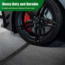 Yolass 3/8 Inch  50FT Hybrid Air Hose, Air Compressor Hose, 5 IN 1 1/4 Industrial Quick coupler Fittings, All-Weather Flexibility, Heavy Duty, Lightweight Compressor Hose Short(Black)