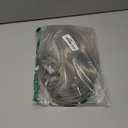 SEVENCOLORS Short Grey Wigs for Women Lace Front Silver Gray Short Wavy Bob Wigs Natural Hair Synthetic Wigs for Older White Women