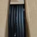 Malier Metal Freestanding Dog Gates with Door, 36'' Height Outdoor Indoor Dog Fences, Extra Wide Foldable Puppy Gate for Stairs (Black, 6 Panels with Door 120''W  36''H)