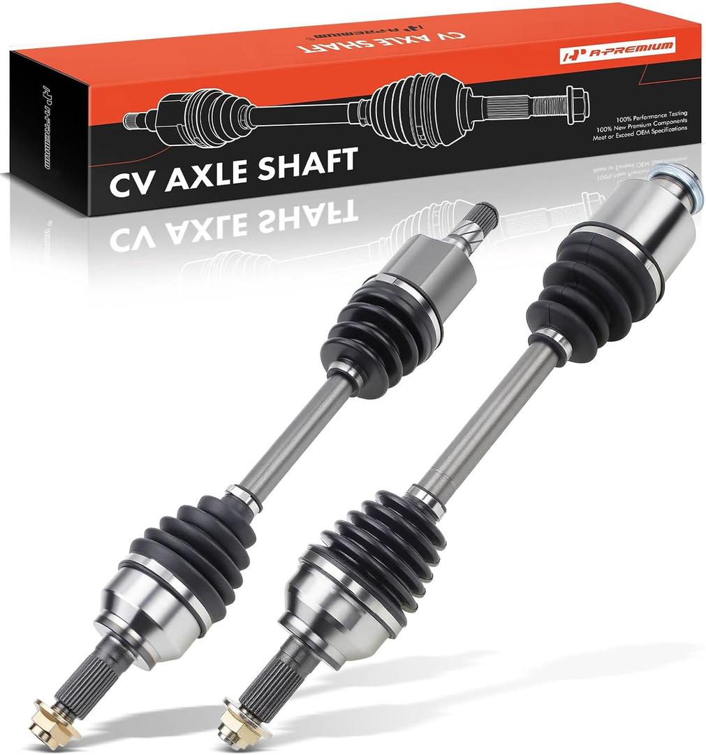 A-Premium Pair (2) Front CV Axle Shaft Assembly Compatible with Mazda 3 2006-2013, 5 2006-2010 2012-2015, 2.0L 2.3L 2.5L, Manual Transaxle Only, Front Driver and Passenger Side