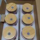 6 Pcs Christmas Gifts 16 oz Color Changing Cups with Lids and Straws Bulk Christmas Glass Iced Coffee Cups Holiday Can Shape Tumbler for Xmas Winter Party Favors Decor Gift (Red Pattern)