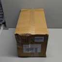 W B D WEIBIDA 8 Inch Heavy Duty Caster Wheels Set of 4, 2200 LBS Outdoor Industrial Wheels Swivel Large Rubber Casters with Brake for Workbench, Dolly, Cart, Trolley, Wagon (2 Brake & 2 Fixed)