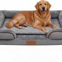 Dog Bed with Reusable Potty Pad - 44" x 31" x 6.2"