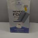 VALUXE 4 Inch Gel Memory Foam Mattress Topper Twin Size High Density Cooling Pad Pressure Relief Bed Topper (with Removable & Washable Bamboo Cover)