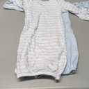 Touched by Nature Unisex Baby Organic Cotton Gowns, Dino, 0-6 Months US