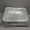 JOLLY CHEF 9x13 Aluminum Foil Pans (30 Pack) - Disposable Half Size Deep Steam Foil Pans for Roasting Turkey, Lasagna, Casseroles - Thanksgiving, Christmas, Parties, Catering