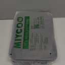 MIYCOO Lunch Bag & Lunch Box for Men Women, Double Deck Leakproof Insulated Soft Large Adult Camping Cooler bag for Work, Beach, Picnic, Travel (Black, 15L)