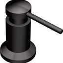 moen soap dispenser matte black