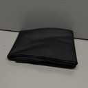 Marine Vinyl Upholstery Faux Leather, Black Grain Faux Leather Upholstery Fabric 54"x39", Marine Vinyl Fabric Waterproof Durable for Outdoor Boat Automotive, DIY and Crafting Pleather (1 Yard, Black)