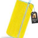 Shoe Washing Machine Bag Reusable Shoe Cleaning Bag for All Types Laundry Shoe Bag for Washer and Dryer (Yellow 1pcs)