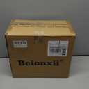 Beionxii 2 Pack Brushed Gold Pendant Lights Kitchen Island, Modern Kitchen Pendant Lighting Over Island, Hanging Lights with Clear Glass for Sink, Dining Room, Entryway, BX-PL02BG-2CG