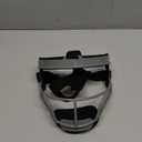 Dinictis Softball Face Mask, Lightweight, Comfortable, with Wide Field Vision, Durable and Safe Face Guards, Premium Protective Softball Fielder's Mask (Grey)