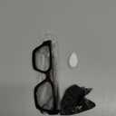 livho Oversized Eyewear Frame for Woman and Men - Rectangle Fashion Glasses for Computer, Chic Preppy Frame (*Coco Tortoise)