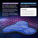 Shoulder Ice Pack for Injuries Reusable: Cold/Hot Therapy Wrap for Rotator Cuff Injuries, Bursitis & Swelling - Gel Ice Pack Reusable Compatible with Suptrust Shoulder Brace for Women and Men, 2 Packs (One Size)