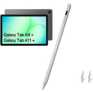 Tab A11+ Stylus Pen for Samsung Galaxy Tab A11/A9/A9+Plus Android Tablet Fast Charging, Precise S Pencil Touchscreens Stylists (White)