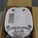 WOPET 6L Automatic Cat Feeder, WiFi Automatic Dog Feeder with APP Control for Remote Feeding, Cat Food Dispenser with Low Food Sensor and Voice Recorder, Up to 15 Meals Per Day (White/White)