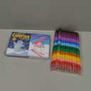 Funrous 24 Pcs Winter Christmas Coloring Books Bulk with 24 Stackable Crayons Glacier Polar Bear Snowman Penguin Drawing Pages Holiday Party Favors Goodie Bag Stuffers Filler Classroom Gifts(Glacier)