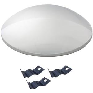GG Grand General 10561 Stainless Steel Trailer Hub Cap with 3 Clips
