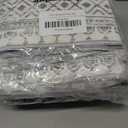 Miukiki 2x6 Hallway Runner Rug Moroccan Washable Kitchen Rug Non Slip Indoor Floor Kitchen Runner Rug Foldable Carpet for Bathroom Laundry Room with Low Pile(Grey,2'x6')