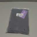 Molasus Women's Soft Cotton Underwear Briefs High Waisted Postpartum Panties Ladies Full Coverage Plus Size Underpants Black, Small