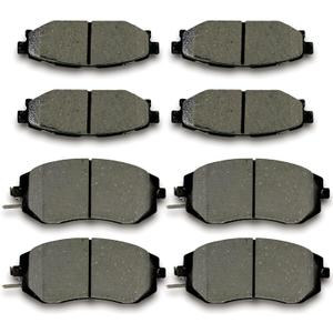 D1539 D1114 Front & Rear Ceramic Brake Pads - Fit Subaru BRZ, Forester, Impreza, Legacy, Outback, XV Crosstrek