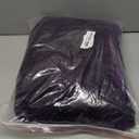 Upright Piano Cover, Colorfast Pleuche Full Piano Dust Proof Decorated Cover(Purple)