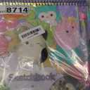 Original Squishmallows Sketchbook, Over 20 Stationery Supplies, Features Squishmallows Scrapbook Stickers, Cam The Cat Fidget Toy, Drawing Paper, Great Kids Craft, Coloring Books for Kids Ages 4-8