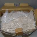 Litanika King Size Comforter Set with Sheets Beige - 7 Pieces Bed in a Bag King Chevron Tufted Boho Luxury Bedding Sets with Comforter, Sheets, Pillowcases & Shams (King (104"x90"))