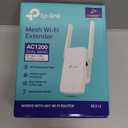 TP-Link AC1200 WiFi Extender, 2025 Wirecutter Best WiFi Extender, 1.2Gbps Home Signal Booster, Dual Band 5GHz/2.4GHz, Up to 1600 Sq.ft and 32 Devices, EasyMesh Compatible, One Ethernet Port (RE315)