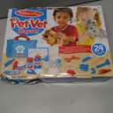 Melissa & Doug Examine and Treat Pet Vet Play Set, 24-Piece Animal Doctor Playset with Dog & Cat Plushies, Pet Doctor Kit & Accessories, Preschool Toys for Girls & Boys Ages 3+