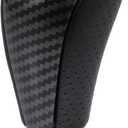 X AUTOHAUX Car Automatic Gear Stick Shift Knob for Toyota for Toyota RAV4 Corolla Avalon Yaris 4Runner Sienna Camry Tacoma for Lexus ES GS SC RX LS Black Carbon Fiber Pattern