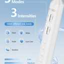 7MAGIC Sonic Electric Toothbrush for Adults and Kids - Up to 180 Days Runtime, 42000 VPM Powered Toothbrush, 5 Modes & 3 Intensities for Sensitive Teeth & Braces, Includes 8 Brush Heads, White
