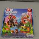 200 PCS 0.8in Magnetic Blocks - Magnet Toys & Magnetic Building Blocks Cubes, Stacking Magnets, STEM Toys for School Acitivities, Birthday Gifts for Boys Age 3+ Years Old (Theme: Forests)