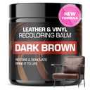 Leather Recoloring Balm, Color Restorer, Scratch Remover, Couch Paint and Repair, Leather Balm for Couches