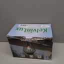 Solar Lanterns Outdoor Waterproof, 2 Pack Metal Decorative Hanging Lantern Lights with Warm White LED Bulb, Solar Powered Patio, Yard & Garden Decor, Ideal for Housewarming & Christmas Gifts