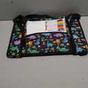 COOLBEBE Kids Travel Tray for Toddler Car Seat, Travel Tray for Airplane, Toddler Car Seat Lap Tray, Carseat Table Tray for Kids Travel Activities (Dinosaur)