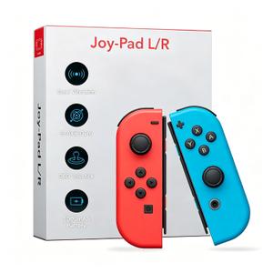 Switch Controller for Nintendo Switch Controller, Switch Controller Replacement Accessories with Double Vibration/Wake-Up/Motion Control/Screenshot (Blue&Red)
