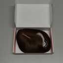 Flufymooz Real Human Hair Toppers for women, 10 Inch Clip in Bangs 100 Human Hair Toppers for Thinning Hair, Cover Hair Topper Hair Pieces with 150% Density Silk Base-Medium Brown