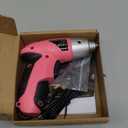 Hi-Spec Electric Screwdriver 27pc 3.6V Pink USB Small Power Screwdriver Set. Cordless & Rechargeable with Driver Bit Set