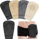 Sherr 4 Pieces Ostomy Bag Cover Colostomy Bag Covers Odor Control Stretchy Pouch Washable Pouch Liner for Women Men Lightweight Care Protector Supplies, 4 Colors