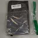 S-ZONE Leather Clutch Purses for Women Wristlet Wallets Small Clutch with Detachable Strap Card Holder Coin Purse (Smooth-brown)