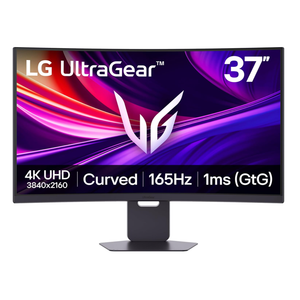 LG 37G800A-B 37-Inch Ultragear 4K UHD (3840 x 2160) Curved Gaming Monitor, 165Hz, 1ms, FreeSync Premium Pro, DisplayHDR 600, HDMI 2.1, DisplayPort, USB Type-C, Tilt/Height/Swivel Stand, Black