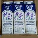 Ultra Concentrated Liquid Laundry Detergent Soap, 192 loads (96 oz), Long Lasting Scent, 90% Less Plastic, No Harsh Chemicals, Wild Lavender, Defeats Stains & Odors, HE/Standard Compatible (32 Fl Oz (Pack of 3))