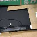 Sperax Walking Treadmill Pad with APP, 3 in 1 Under Desk Treadmill, 400W Low Noise Walking Vibration Pad with Remote Control,Portable Treadmills for Home Office (Red)