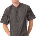 Chef Works Men's Tribeca Executive Chef Coat, M